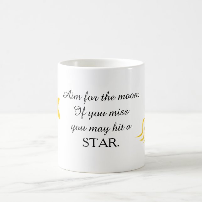 Taza inspiradora positiva de la cita del Shooting (Centro)