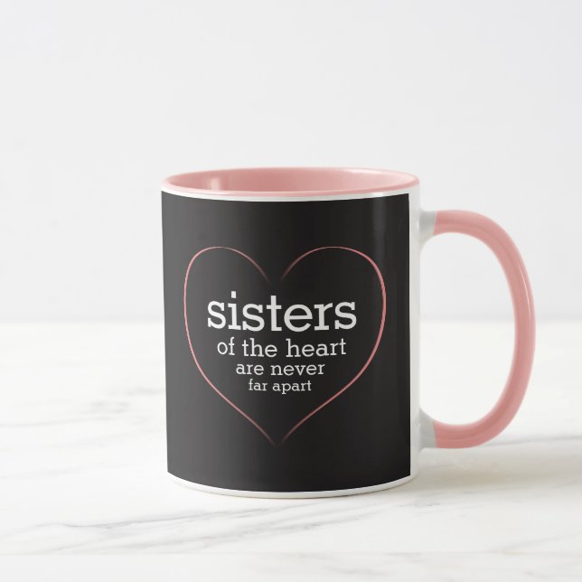 Taza Inspiradoras hermanas del corazón (Derecha)