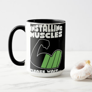 Taza Instalación de Muscles Mug