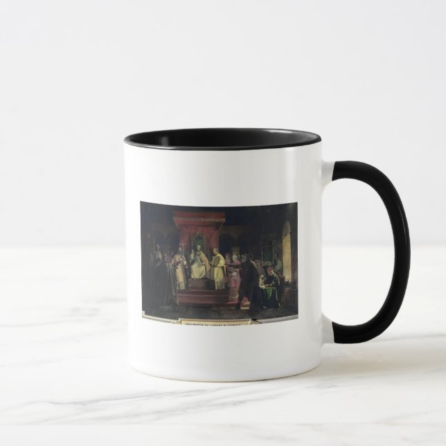 Taza Institución de la orden del Templars (Derecha)