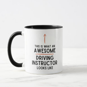 Taza Instructor de Conducir Escuela de Conducir para Nu
