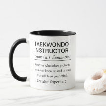 Instructor de Taekwondo
