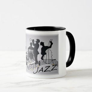 Taza Instrumentos de música de banda de jazz
