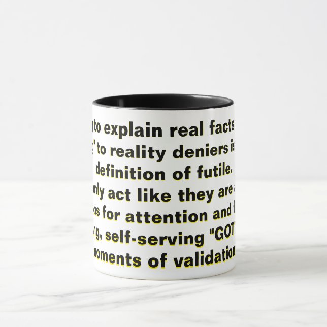 Taza Intentando explicar hechos reales, "mansplaining"  (Centro)