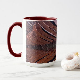Taza Interesante foto, tejas de techo con perspectiva