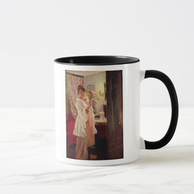 Taza Interior con la esposa del artista, 1889 (Derecha)