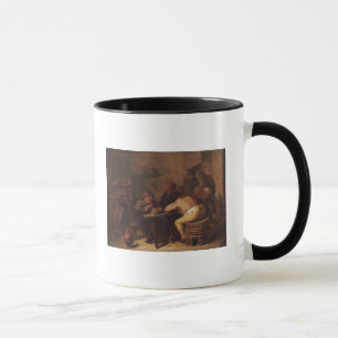 Taza Interior con los fumadores