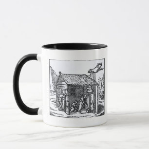 Taza Interior de la casa de una bruja, 1579
