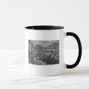 Taza Interior de la oficina de correos de París