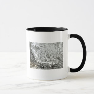Taza Interior de un bosque primitivo en los Amazonas