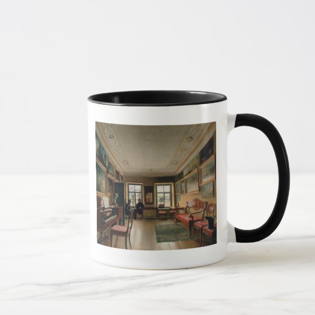 Taza Interior de una casa señorial, 1830s (Derecha)