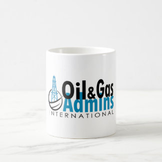 Taza internacional del logotipo de OGA