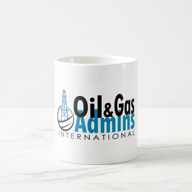 Taza internacional del logotipo de OGA (Centro)