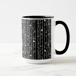 Taza Into the Woods White RInger Mug