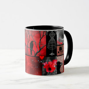 Taza Intrigue por rojo