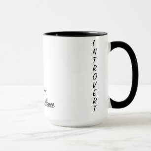 Taza Introvert Mug: Shh, disfruta del silencio