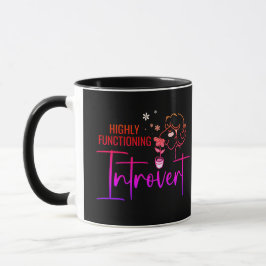 Taza Introvertido de alto funcionamiento