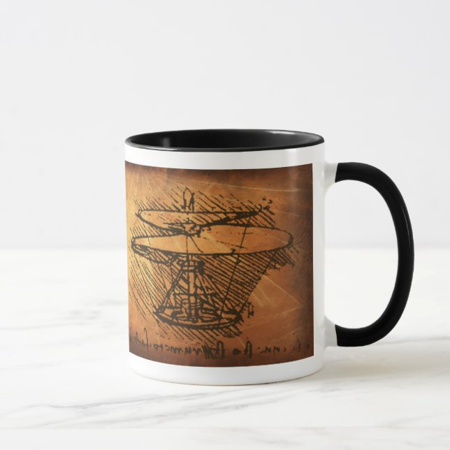 Taza Invenciones de Leonardo da Vinci (Derecha)