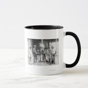 Taza Inverso de los hombres de Cheyenne con blanco