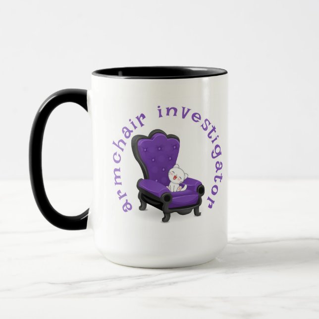 Taza Investigador de salón Mug (Izquierda)