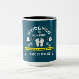 Taza Investigador forense de criminalidad