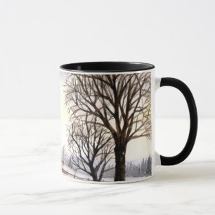 Taza Invierno en Nueva Inglaterra