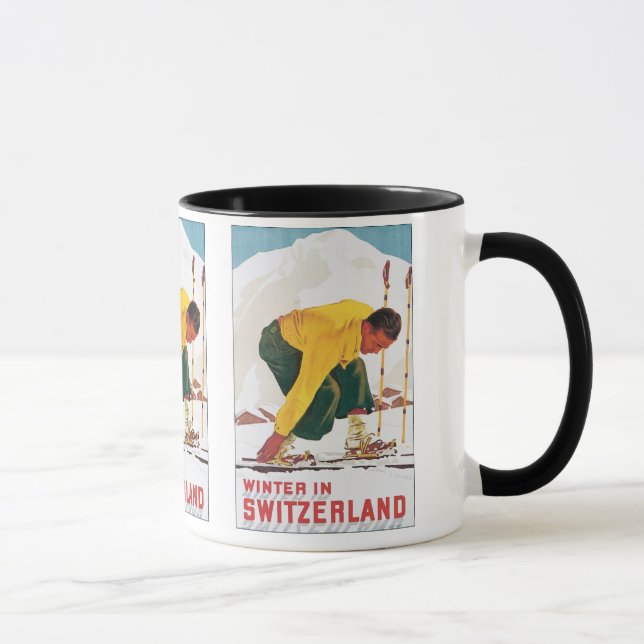Taza Invierno en Suiza (Derecha)
