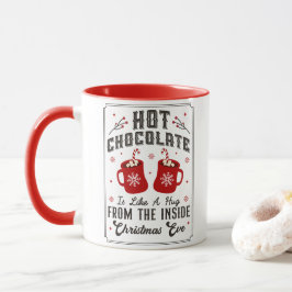 Taza Invierno lindo Chocolate caliente Feliz Navidad