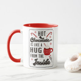 Taza Invierno lindo Chocolate caliente Feliz Navidad