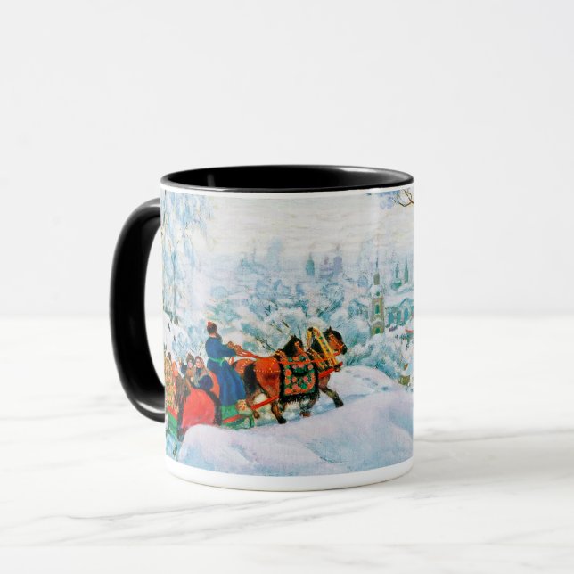 Taza "Invierno" Regalo de Navidades Bellas Artes