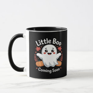 Taza Invitación de embarazo de Halloween