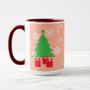Taza Invitación del partido Navidades mágicos Elegant