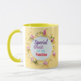 Taza Invitado especial del Personalizado en la función