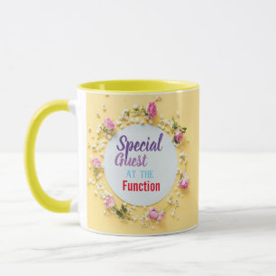 Taza Invitado especial del Personalizado en la función