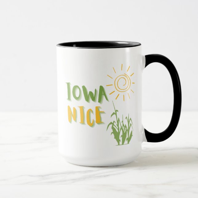 Taza Iowa Nice Mug para los occidentales medios (Derecha)