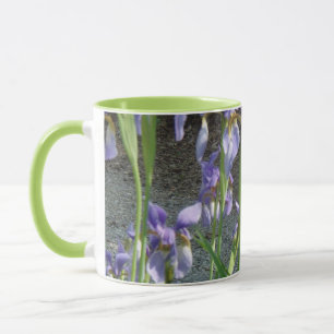 Taza Iris azul