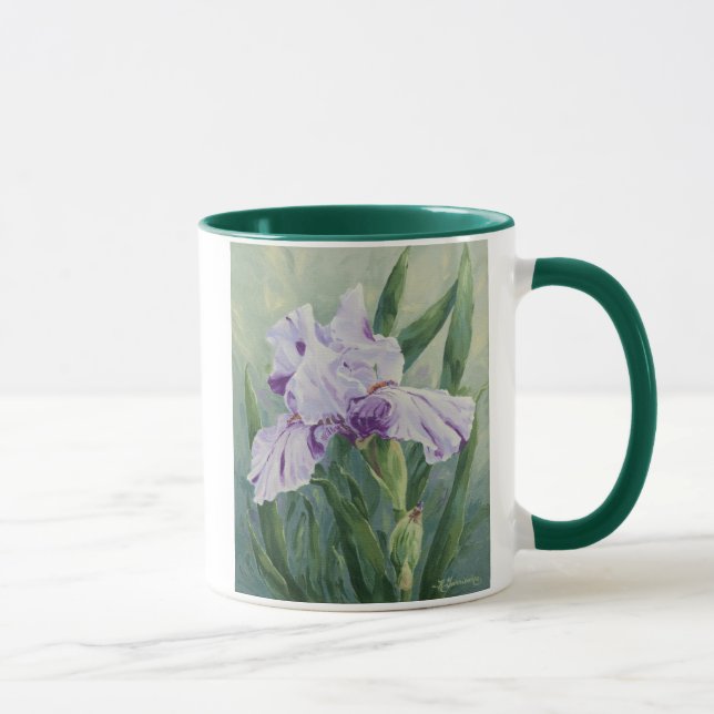 Taza Iris de 0440 púrpuras (Derecha)
