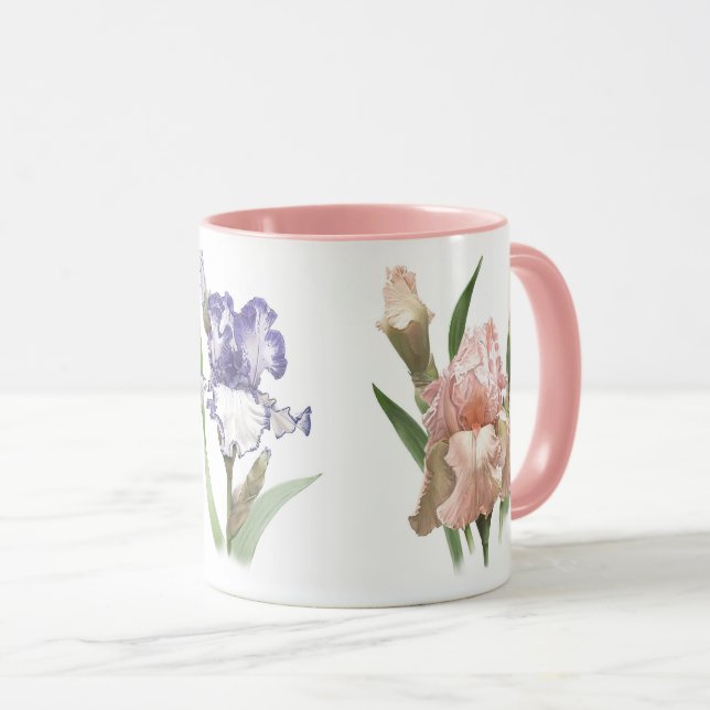 Taza Iris Flower Garden (Anverso derecho)