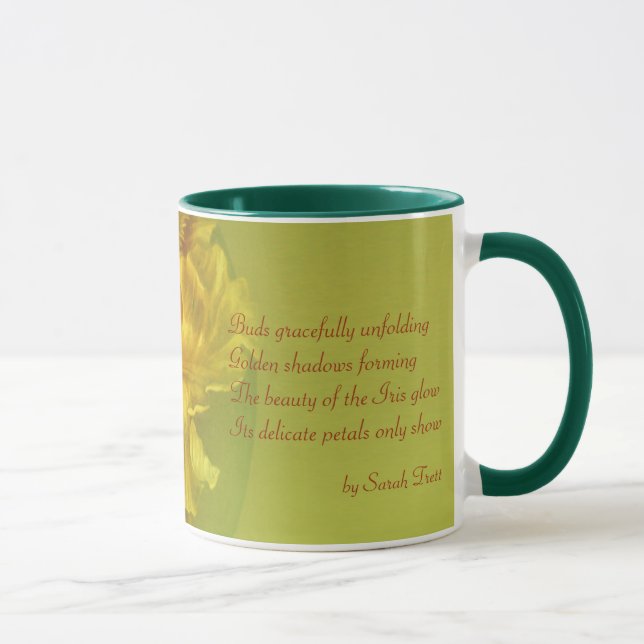 Taza iris inspirador interior belleza cálida barba amar (Derecha)
