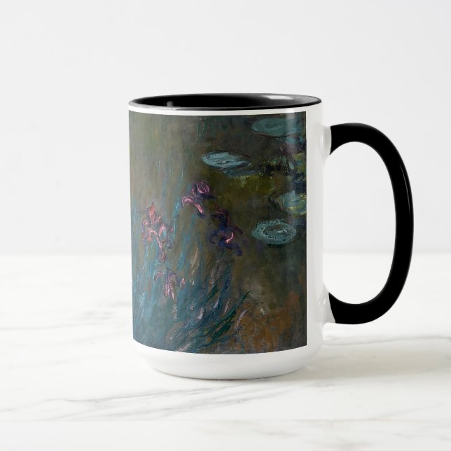 Taza Iris y lirios de agua (Derecha)