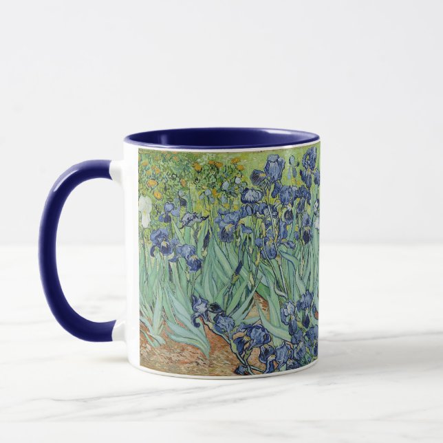 Taza Irises de Van Gogh (Izquierda)