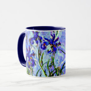 Taza Irises lilac de Claude Monet Mug