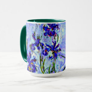 Taza Irises lilac de Claude Monet Mug