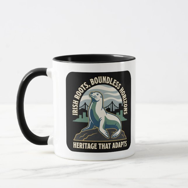 Taza Irish Roots Boundless Horizons Sea Lion (Izquierda)