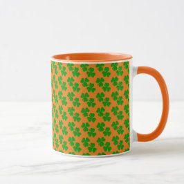Taza irish Shamrock clovers pequeño