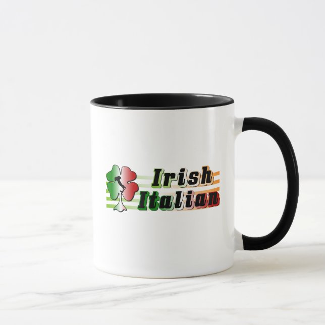 Taza Irlandés Italiano (Derecha)