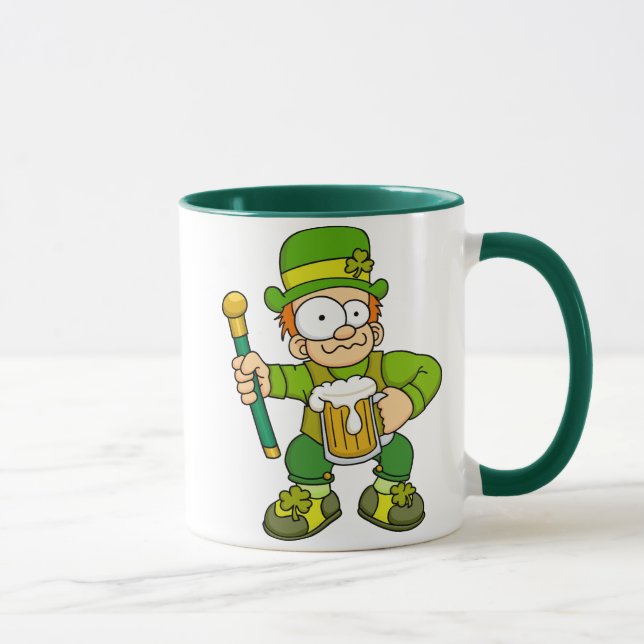 Taza irlandesa atada con alambre (Derecha)