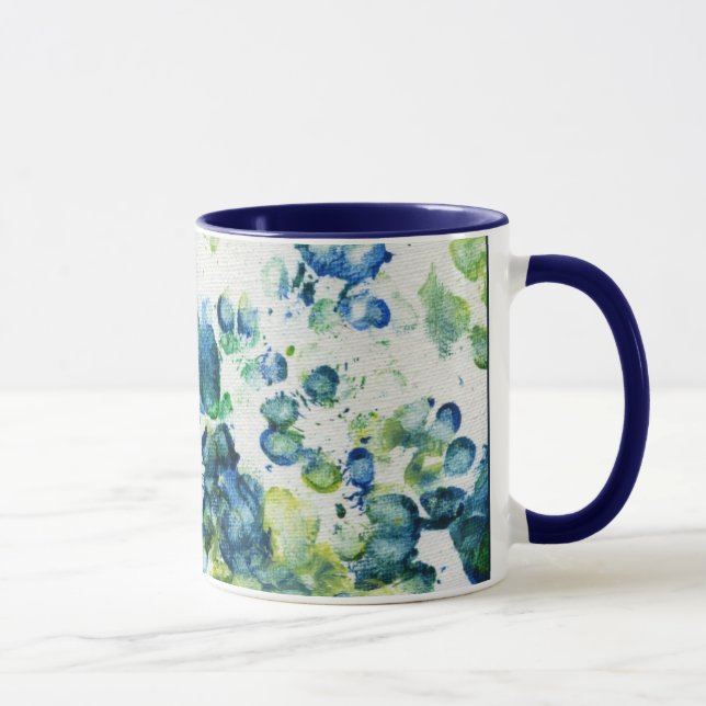 Taza irlandesa del oro con acentos (Derecha)