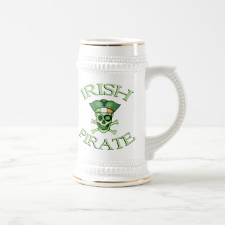 Taza irlandesa del pirata del día de St Patrick