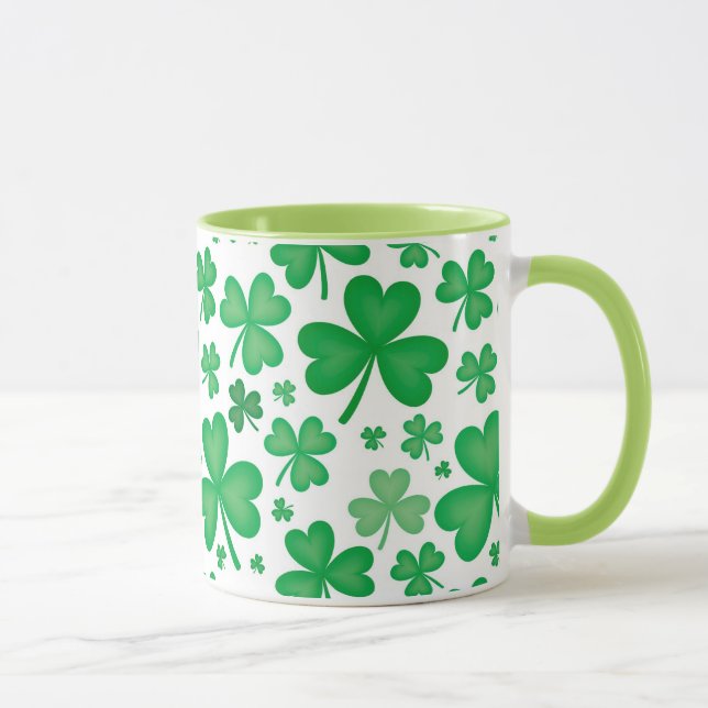 Taza irlandesa del trébol (Derecha)